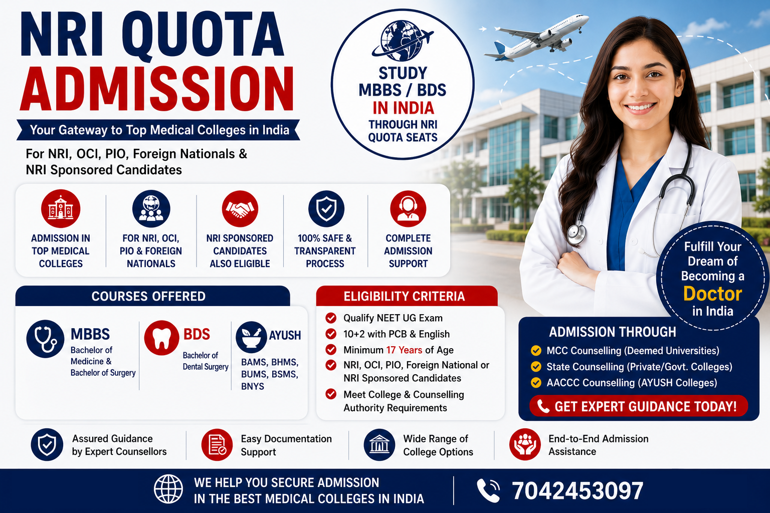 NRI Quota Admission Classes